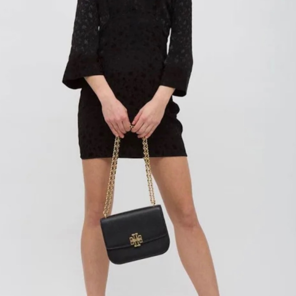 Tory Burch Black Leather Bag